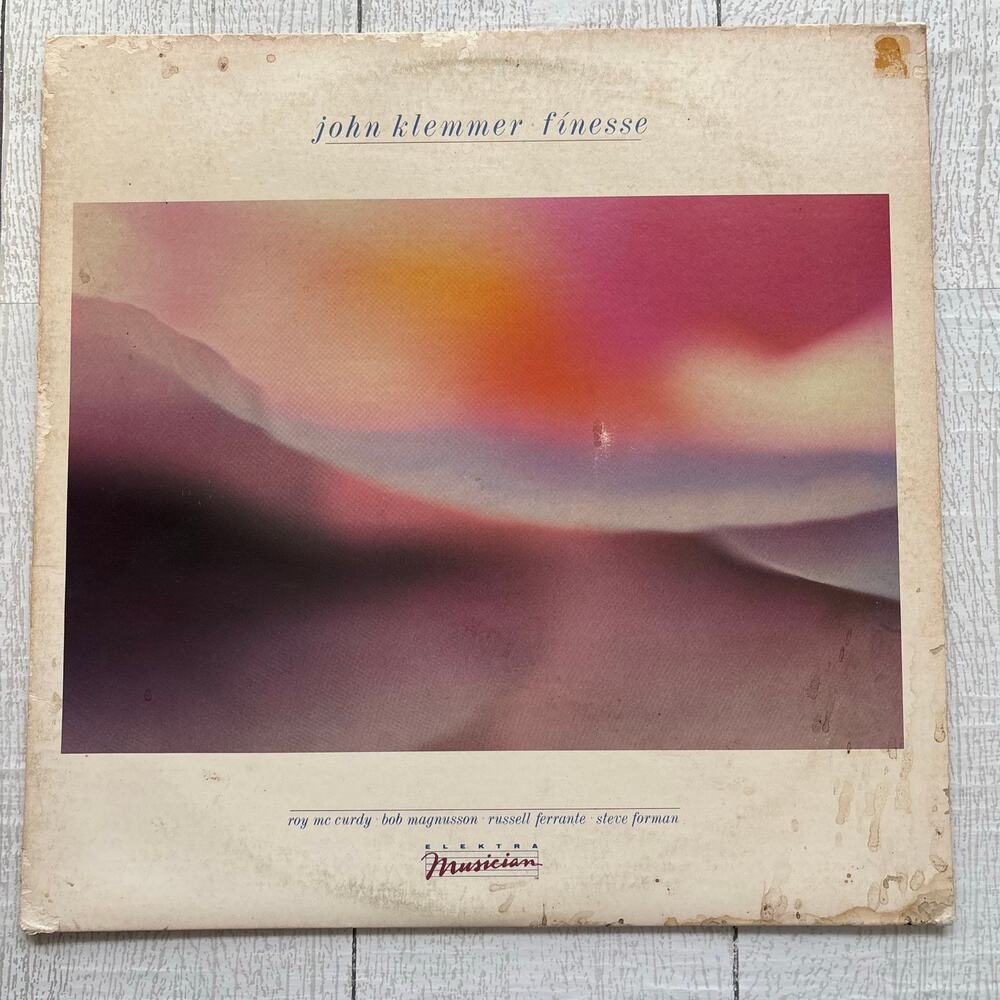 Vintage 1983 John Klemmer Finesse Jazz Vinyl LP